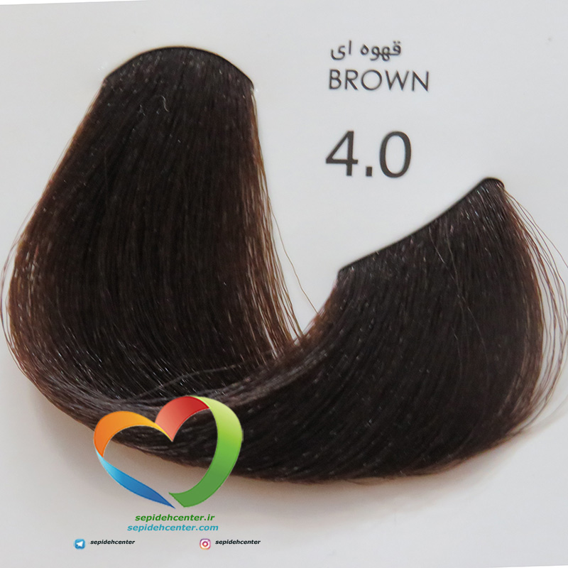 Piction-HairColor-01-04-0-Brown رنگ موی بدون آمونیاک پیکشن شماره 4.0قهوه ای Piction COLOR Brown