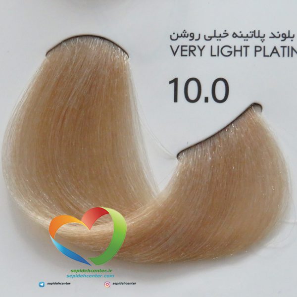 رنگ موی بدون آمونیاک پیکشن شماره 10.0بلوند پلاتینه خیلی روشن Piction COLOR Very Light Platin