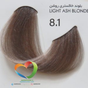 رنگ موی بدون آمونیاک پیکشن شماره 8.1 بلوند خاکستری روشن Piction COLOR Light Ash Blonde