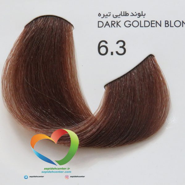 رنگ موی بدون آمونیاک پیکشن شماره 6.3 بلوند طلایی تیره Piction COLOR Dark Golden Blonde