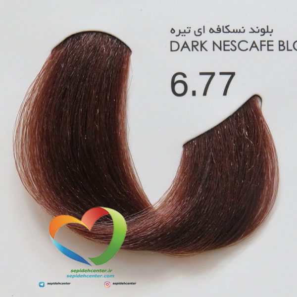 رنگ موی بدون آمونیاک پیکشن شماره 6.77 بلوند نسکافه ای تیره Piction COLOR Dark Nescafe Blonde