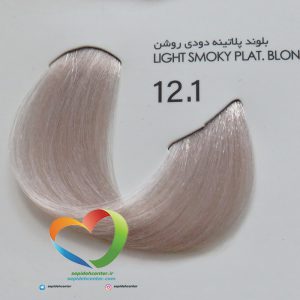 رنگ موی بدون آمونیاک پیکشن شماره 12.1 بلوند پلاتینه دودی روشن Piction COLOR Light Smoky Plat.Blonde