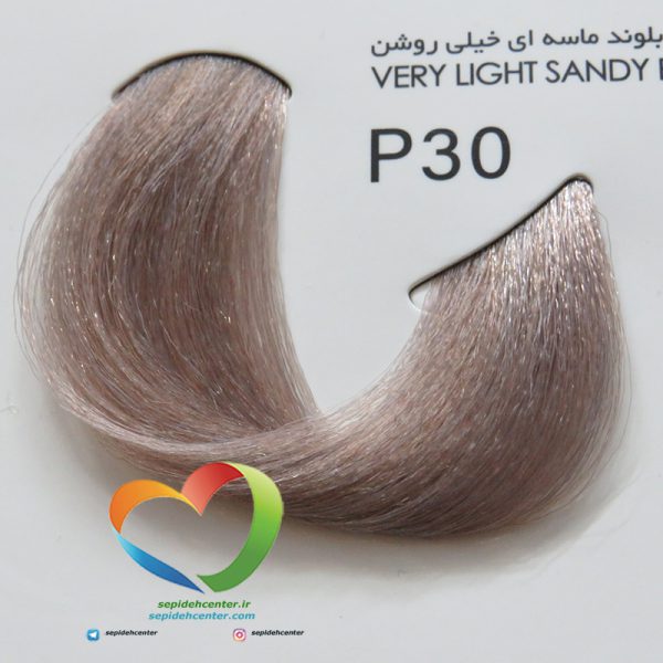 رنگ موی بدون آمونیاک پیکشن شماره P30 بلوند ماسه ای خیلی روشن Piction COLOR Very Light Sandy Blonde