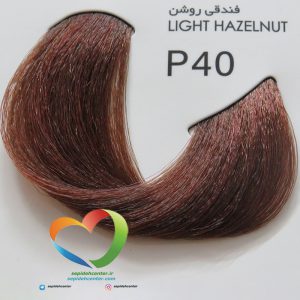 رنگ موی بدون آمونیاک پیکشن شماره P40 فندوقی روشن Piction COLOR Light Hazelnut