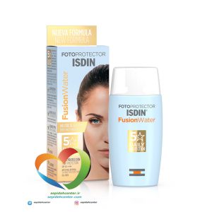 ضد آفتاب بی رنگ فیوژن واتر ایزدین Isdin Fusion Water Sunscreen SPF 50
