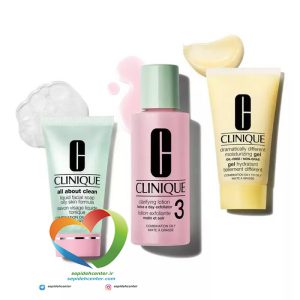 ست سه مرحله ای پوست مختلط تا چرب کلینیک Clinique SkinType 3