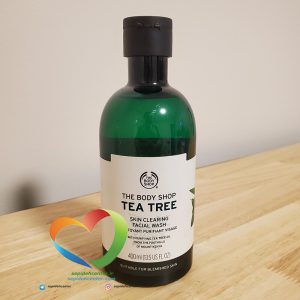 ژل شستشوی صورت تی تری بادی شاپ The Body Shop Tea facial wash حجم 400 میلی