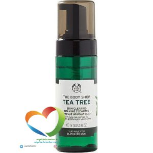 فوم شوینده درخت چای بادی شاپ The Body Shop Tea Skin Clearing Foaming حجم 150میلی