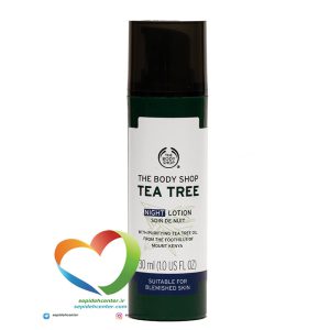 لوسیون شب تی تری بادی شاپ The Body Shop Tea night lotion حجم 30 میلی