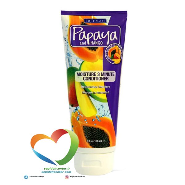 ماسک مو استوایی پاپایا و انبه فریمن 150ml FREEMAN papaya and mango