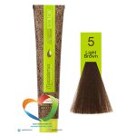 رنگ موی ماکادامیا شماره 5 قهوه ای روشن طبیعی Hair Color MACADAMIA Light Brown