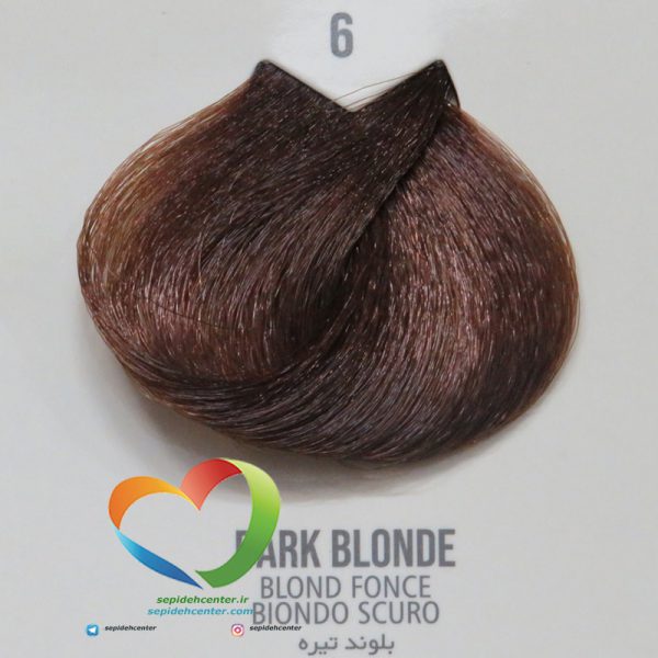 رنگ موی ماکادامیا شماره 6 بلوند تیره طبیعی Hair Color MACADAMIA Dark Blonde