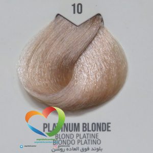 رنگ موی ماکادامیا شماره 10 بلوند پلاتینه طبیعی Hair Color MACADAMIA Lightest Blonde