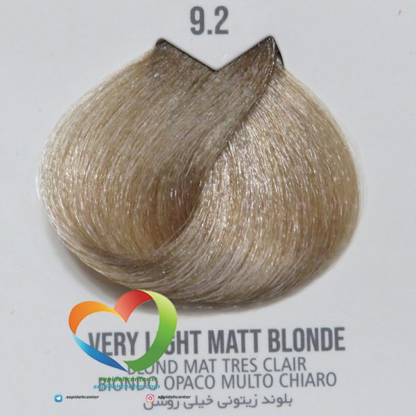 رنگ موی ماکادمیا شماره 9.2 بلوند زیتونی خیلی روشن Hair Color MACADAMIA Very Light Matt Blonde