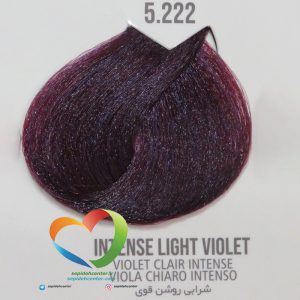 رنگ موی ماکادمیا شماره 5.222 شرابی روشن قوی Hair Color MACADAMIA Intense Light Violet