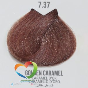 رنگ موی ماکادمیا شماره 7.37 کاراملی طلایی Hair Color MACADAMIA Golden Caramel