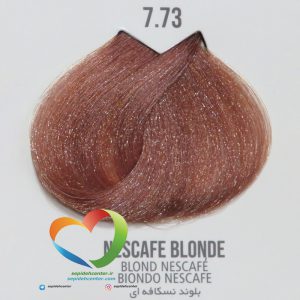 رنگ موی ماکادمیا شماره 7.73 بلوند نسکافه ای Hair Color MACADAMIA Nescafe Blonde