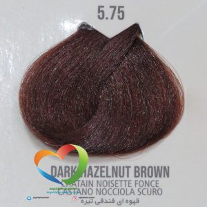 رنگ موی ماکادمیا شماره 5.75 قهوه ای فندوقی تیره Hair Color MACADAMIA Dark Hazelnut Brown