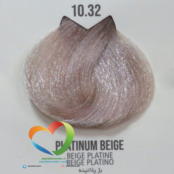 رنگ موی ماکادمیا شماره 10.32 بژ پلاتینه Hair Color MACADAMIA Platinum Beige