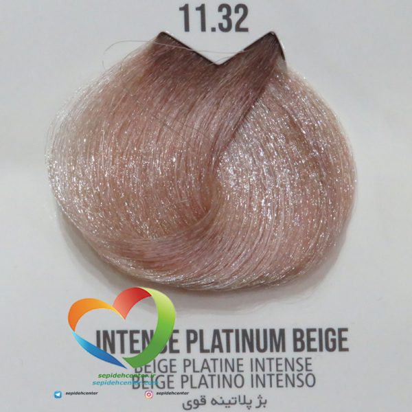 رنگ موی ماکادمیا شماره 11.32 بژ پلاتینه قوی Hair Color MACADAMIA Platinum Beige