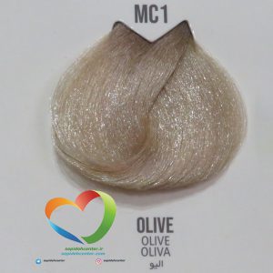 رنگ موی ماکادمیا شماره MC1 الیو Hair Color MACADAMIA Mix Color Olive
