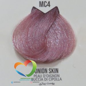 رنگ موی ماکادمیا شماره MC4 پوست پیازی Hair Color MACADAMIA Mix Color Onion Skin