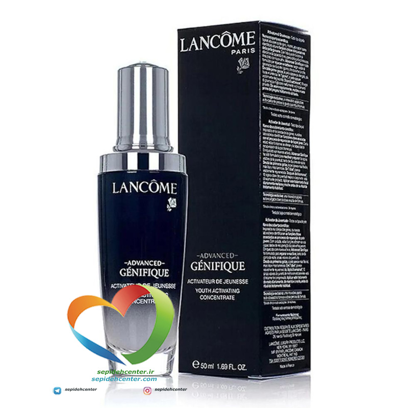 سرم جنفیک (ژنفیک) لانکوم آبرسان و جوان ساز پیشرفته پوست حجم 30ML/Lancome  Advanced Genifique Concentrate Serum - آی‌گل کازمتیکس