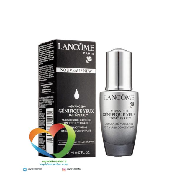 سرم دور چشم ژنفیک لانکوم Lancome Advanced Genifique Eye & Lash حجم 20 میلی لیتر