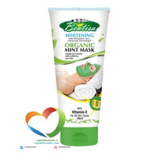 ماسک اورگانیک صورت نعنایی بیوتیسا Beutisa Organic mint mask حجم 220 میل