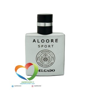 ادکلن جیبی مردانه دلگادو مدل الور اسپرت perfume Delgado Aloore Sport حجم ۲۵ میل