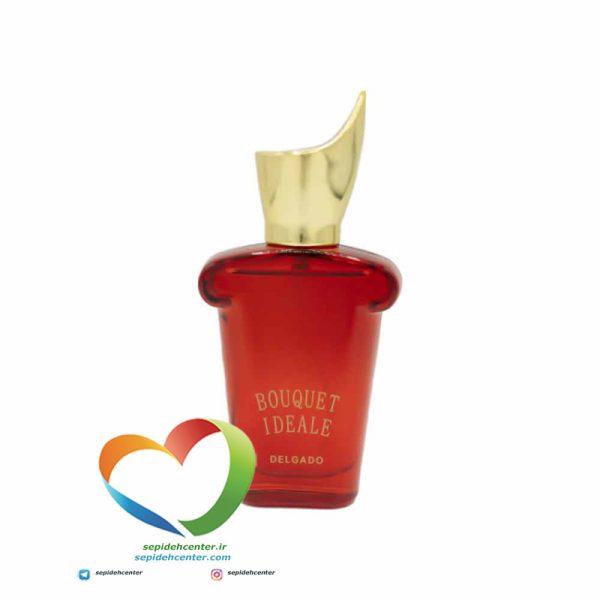 ادکلن جیبی زنانه دلگادو مدل بوکت آیدیل Delgado women's pocket perfume BOUQUET IDEALE حجم 25 میل