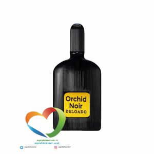 ادکلن جیبی مردانه دلگادو مدل بلک ارکیده Delgado perfume, model ORCHID NOIR حجم 25 میل