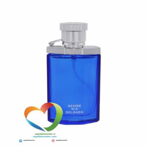 ادکلن جیبی مردانه دلگادو مدل دیزایر بلو perfume Delgado DESIRE BLUE حجم ۲۵ میل