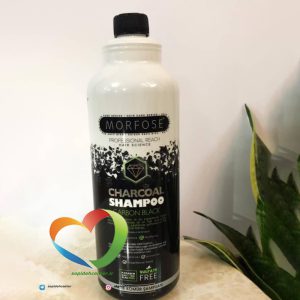 شامپو ذغال بدون سولفات مورفوس Morfose Shampoo Carbon Black حجم 1000 میل