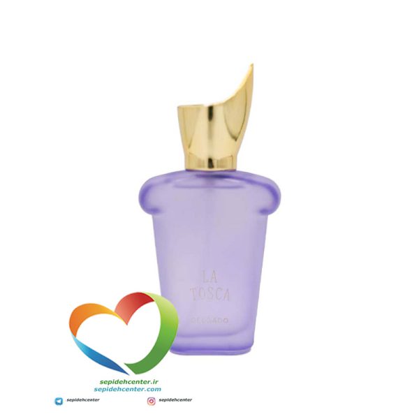 ادکلن جیبی زنانه دلگادو مدل لاتوسکا Delgado women's pocket perfume LA TOSCA حجم 25 میل