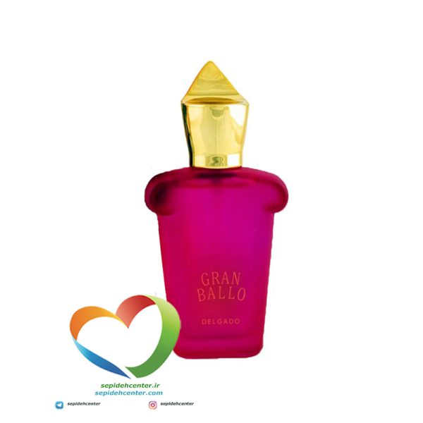 ادکلن جیبی زنانه دلگادو مدل گرن بالو perfume Delgado GRAN BALLO حجم ۲۵ میل