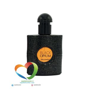ادکلن جیبی زنانه دلگادو مدل بلک اپیوم Delgado perfume, model BLACK OPIUM حجم 25 میل