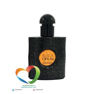 ادکلن جیبی زنانه دلگادو مدل بلک اپیوم Delgado perfume, model BLACK OPIUM حجم 25 میل