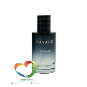 ادکلن جیبی مردانه دلگادو مدل ساواج Delgado Sauvage men's perfume حجم 30 میل