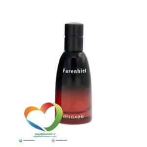 ادکلن جیبی مردانه دلگادو مدل فارنهایت Delgado Farenhiet men's perfume حجم 30 میل