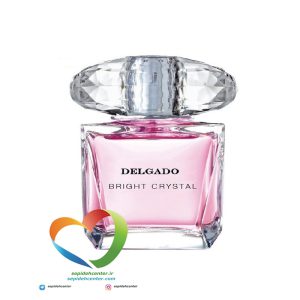 ادکلن جیبی زنانه دلگادو مدل برایت Delgado women's pocket perfume BRIGHT CRYSTAL حجم 25 میل