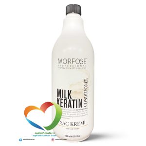 نرم کننده میلک کراتین مورفوس تقویت کننده مو Morfose Conditioner Milk Keratin حجم 1000 میل