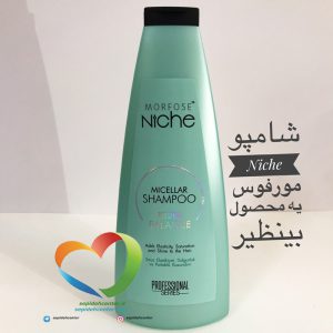 شامپو نیچ مورفوس مخصوص مو خشک و حساس و شکننده Morfose Shampoo niche hydra balance حجم 400 میل
