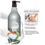 شامپو ضدریزش بدون سولفات بیوتین مورفوس Morfose Shampoo Milk Biotin Retinol حجم 1000 میل