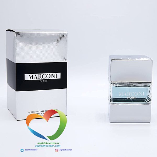 ادوپرفیوم مردانه مارک جوزف مدل مارکونی نقره ای Marc Joseph Parfum Marconi