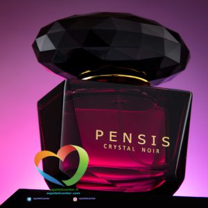 ادوپرفیوم زنانه پنسیس مدل ورساچه نویر Pensis Women's Eau de Parfum Crystal Noir حجم 100 میل