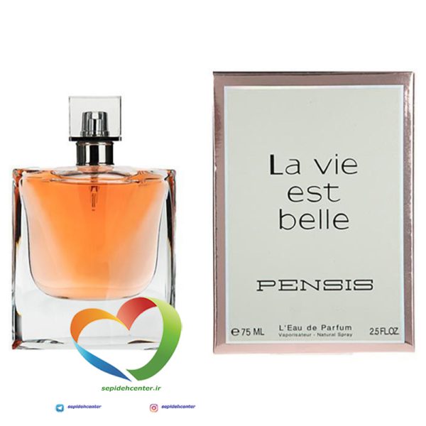 ادوپرفیوم زنانه پنسیس مدل لاوی بل Pensis Women's Eau de Parfum LA VIE EST BELLE حجم 100 میل