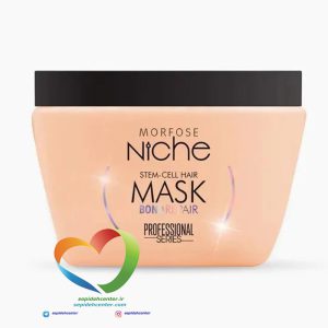 ماسک مو ترمیم کننده نیچ مورفوس مخصوص موهای ضعیف Morfose Masque niche bond repair حجم 500 میل