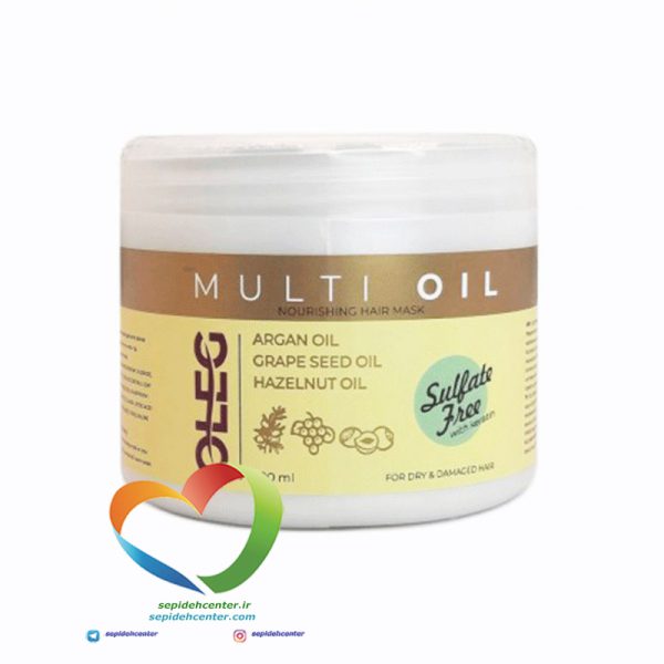 ماسک مو آرگان MULTI OIL اولگ OLEG Multi Oil Argan حجم 500 میل