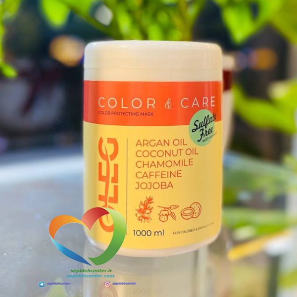 ماسک مو مخصوص مو های رنگ شده اولگ OLEG Color Care Hair Mask حجم 1000میل